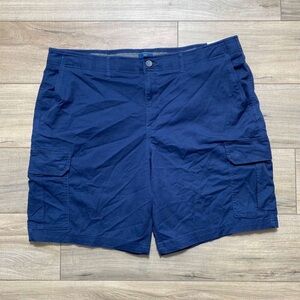 George Men's Above The Knee 10” Cargo Shorts Size 44 Navy Blue